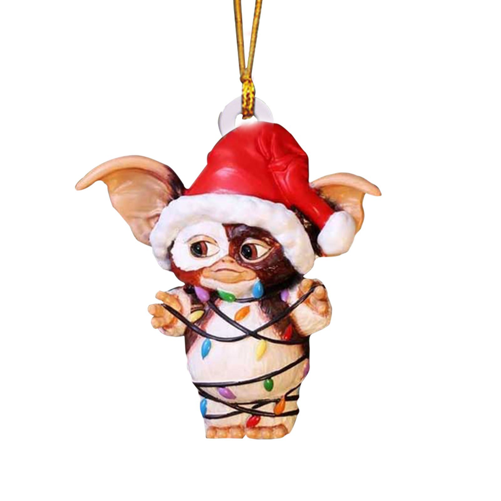 2022 transfronterizo nuevo lindo Navidad calcetines perro volando dragón decoraciones coche mochila colgante decoración del hogar adornos