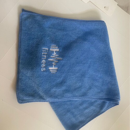 Cross-border sports towel label quick-drying sweat towel sports equipment towel soft water-absorbent breathable sports towel