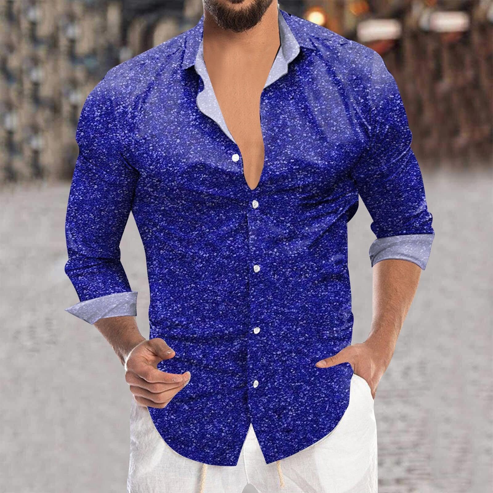 Camisa de punto de moda de solapa delgada para hombre de nuevo estilo Camisa de manga larga de moda para hombre