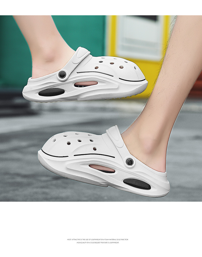Bequeme Herren Clogs Für Den Sommer Strand- Und Freizeitschuhe_voghion.com