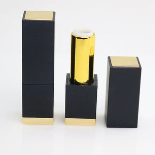 四方形吸磁扣口红管包材带上下片12.1mm空管塑料彩妆定制21.3mm