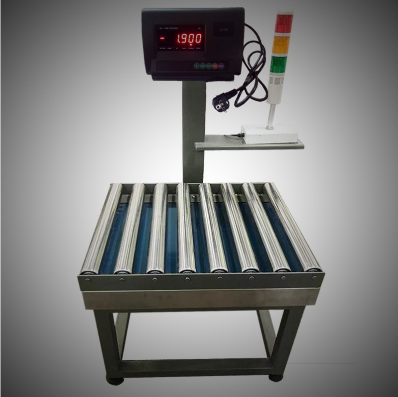 连PLC智能滚筒秤 检重包装秤 50kg滚筒秤维修