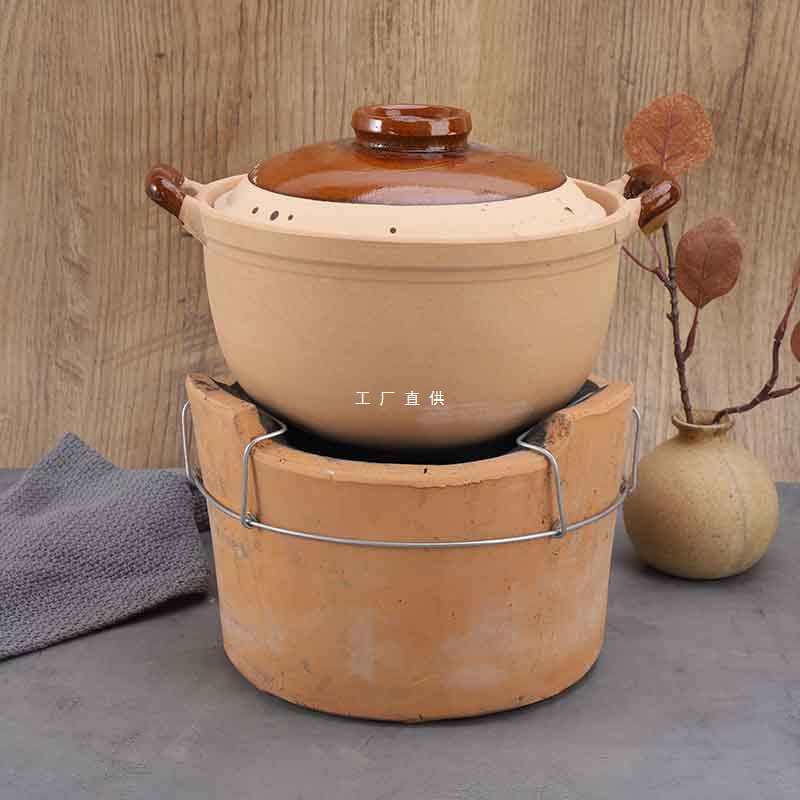 批发陶煲王土砂锅商家用煲汤燃气老式沙锅保温煲仔饭炖锅外卖锅米