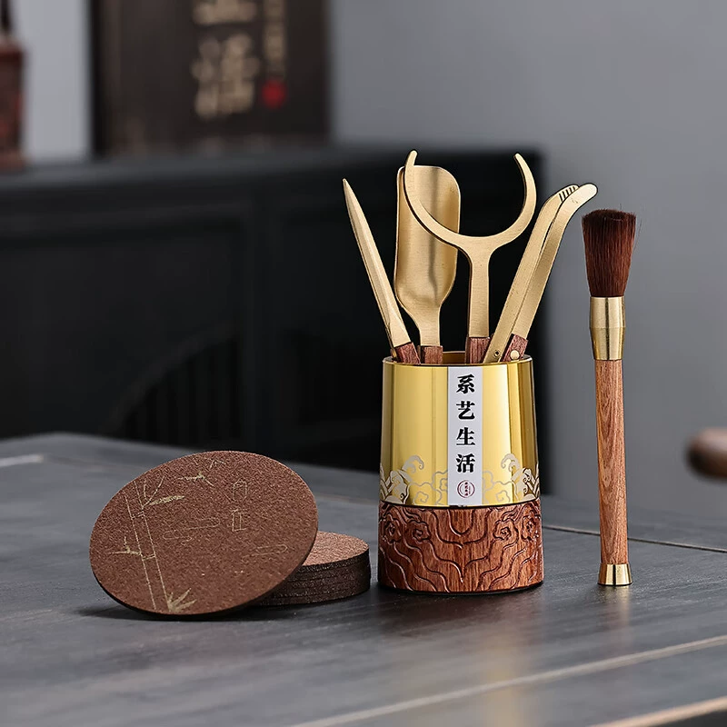 系艺生活 High-end чайный сервиз с аксессуарами, простой и элегантный дизайн