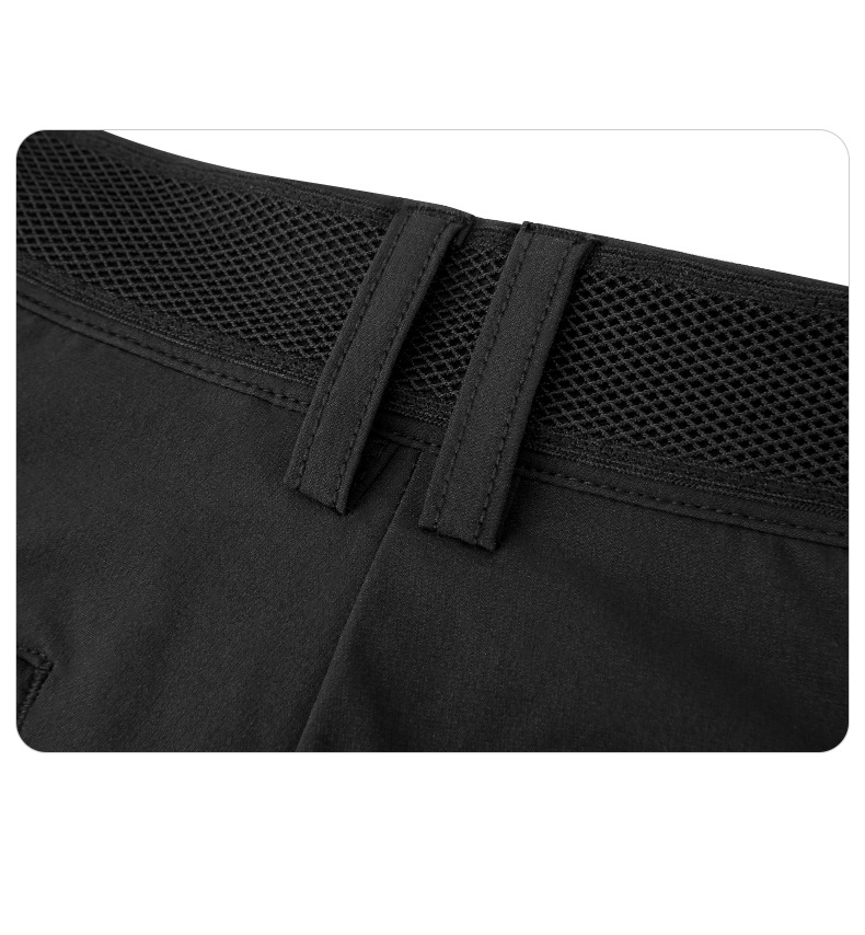 Quần golf nữ dài tôn dáng PGM co giãn cao thắt lưng lưới — KUZ145-màu trắng, KUZ145-Kaki, KUZ145-Màu đen chi tiết 14