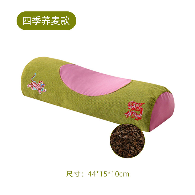 そば殻睡眠枕、ヨモギ頸椎枕、ハーブ枕、ネックサポート枕、艾虎枕、取り外し可能な枕カバー、抖音で話題|undefined