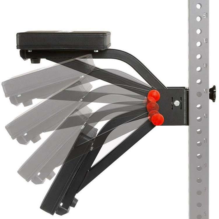Модуль поддержки груди для булдог-пэд, регулируемая под многоугольные углы, тренажёр для гребли, домашний и коммерческий набор для станка приседаний, аксессуары