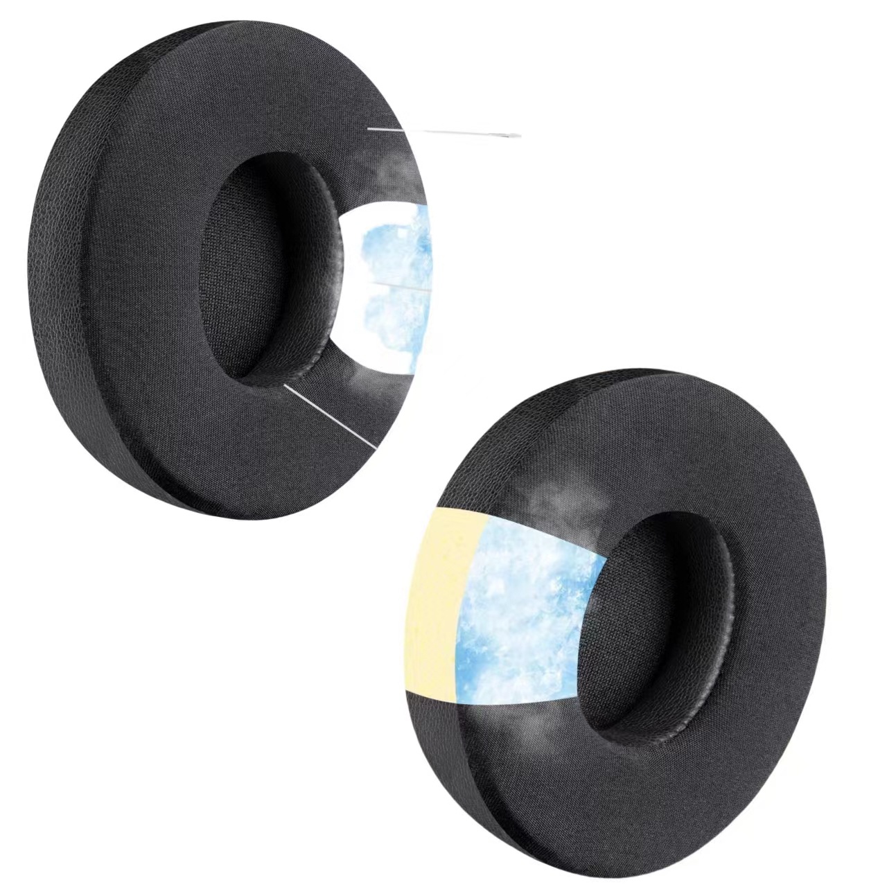 Aplicable a la cubierta del auricular de sonido mágico cubierta de esponja Bluetooth inalámbrico solo2/3 orejeras inalámbrico Oído Algodón