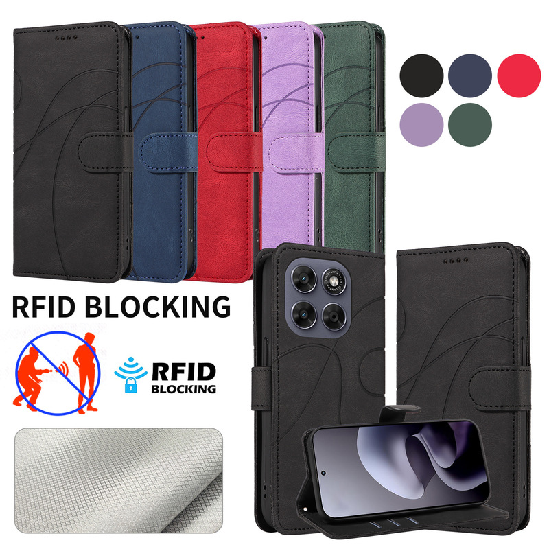 Suitable for Moto G67 5g Foreign Curved Edge Phone Case Flip Cover with Card Slot and Hand Strap Protective Case Suitable for Moto G67 5g Foreign Curved Edge Phone Case Flip Cover with Card Slot and Hand Strap Protective Case