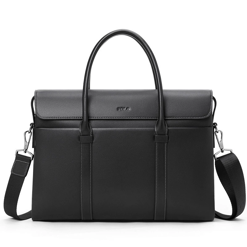 POLO Мужская кожаная сумка через плечо, стиль одной лямки, высококачественный стиль, натуральная кожа, дубленная