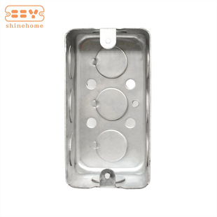 American Standard Rectangular Junction Box Galvanized Iron Switch Box in South American Market 58361-1/2”