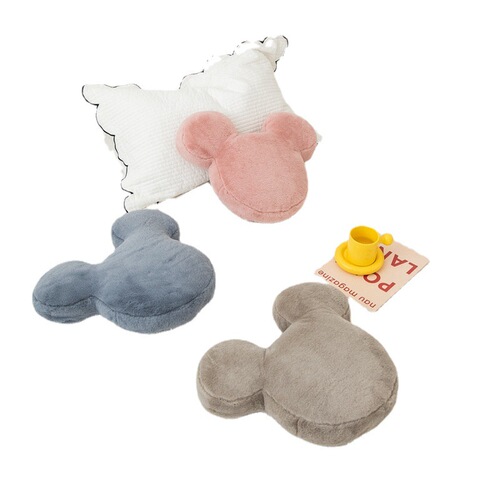 Nordic Rabbit Plush Shaped Pillow Creative Cartoon Cute Sofa Backrest Core Lumbar Backrest Bedside Cushion Soft Bag