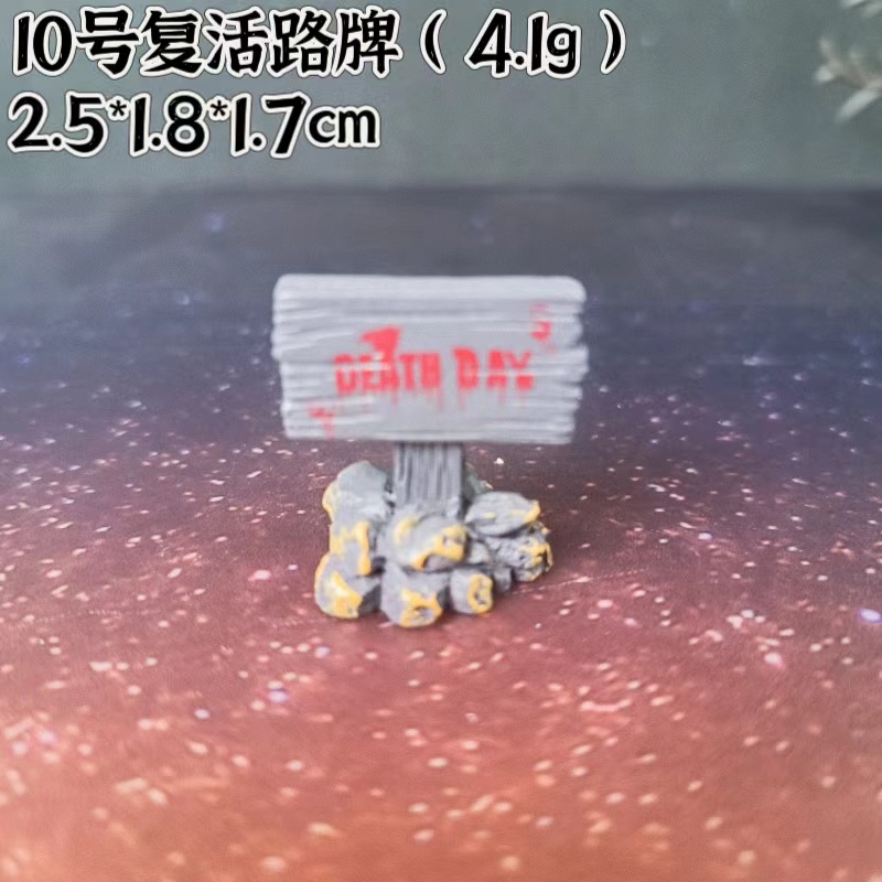 Pequeños adornos de Halloween, calavera, momia, adornos de Pascua, muebles para el hogar, decoración creativa, regalos, ventas directas