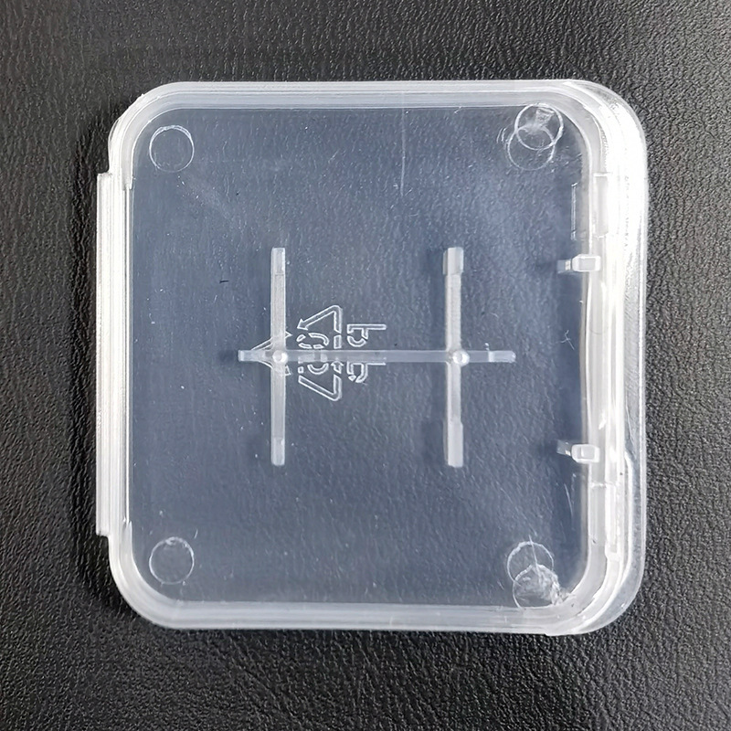 Supply TF card single box single card small white box memory card storage plastic box memory card protection box Supply TF card single box single card small white box memory card storage plastic box memory card protection box