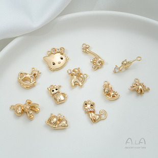 14K�~�����ɫ��ľ�R��ͨ�R؈���������diy����Ʒ������