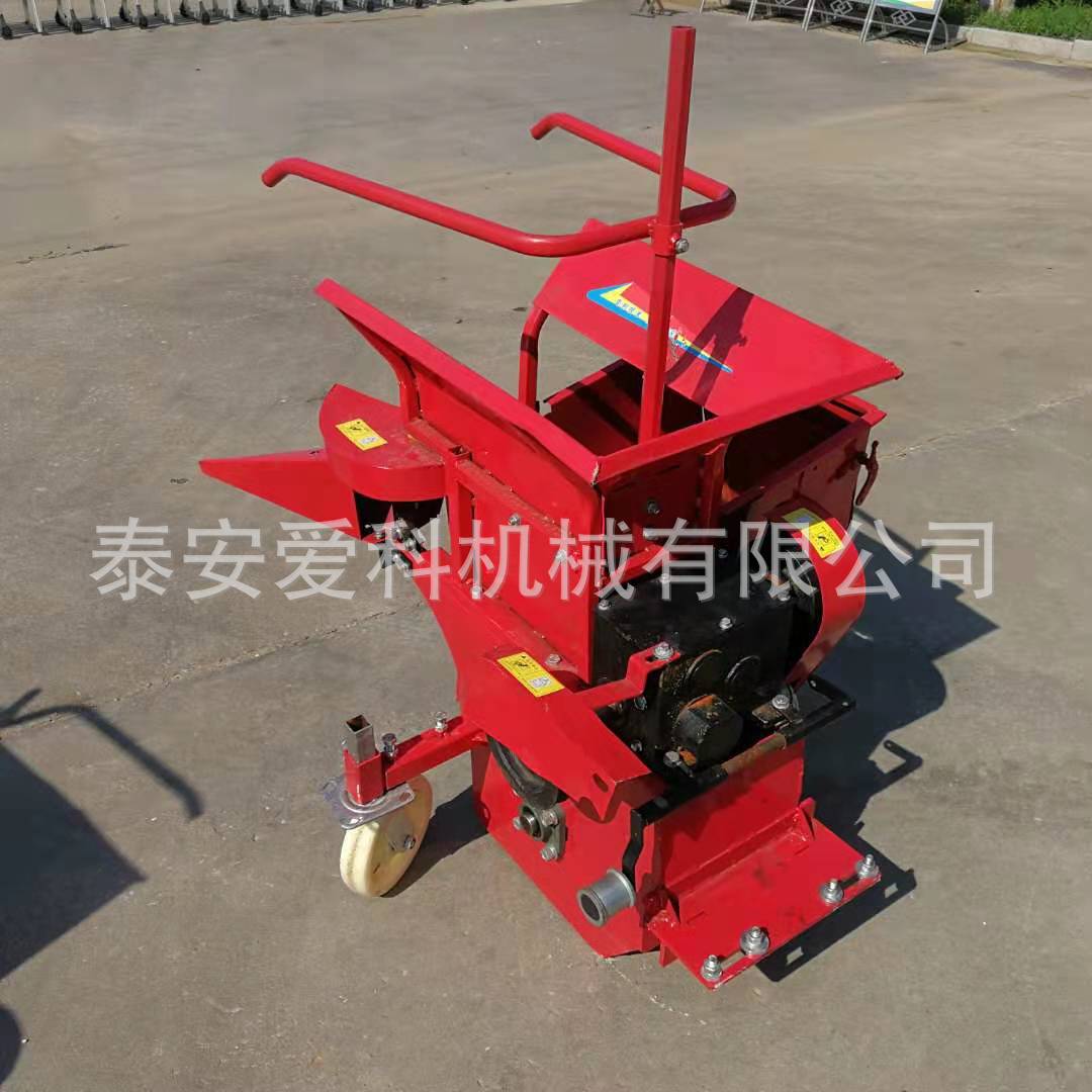 单行玉米收获机一行收获自动放堆汽油机版柴油机版直连复杂地形可