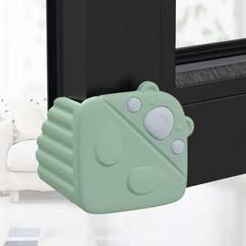 断桥铝窗户护角自吸防撞角塑钢门窗内开窗直角铝合金窗角防撞护角