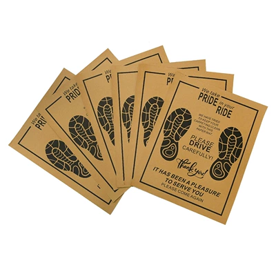 Universal Foot Pad – foot mats, anti-dirt paper mats