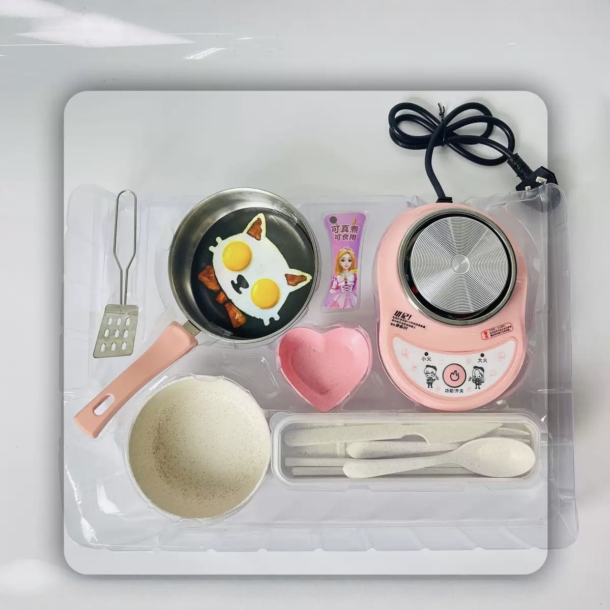 Mini cocina para niños juguetes caseros cocinar serie de cocina real mini horno eléctrico simulación de cocina set