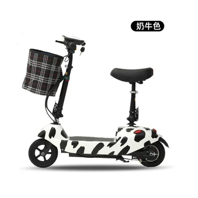 Battery Small Foldable Battery Qatlanan elektrik skuterlər - cow-color-24v8a-brush-special-battery