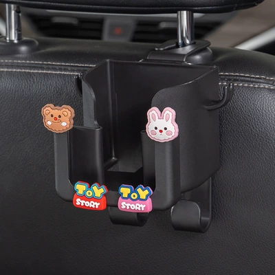 for women – Car cup holder/beverage holder - 4-in-1-cup-holder-hook-little-bear-and-little-rabbit-1-piece