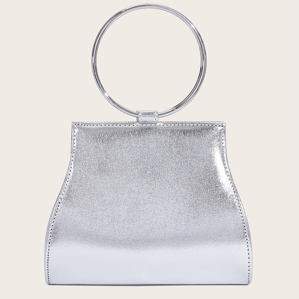 Pu Leather Solid Color Shell Evening Bags display picture 15