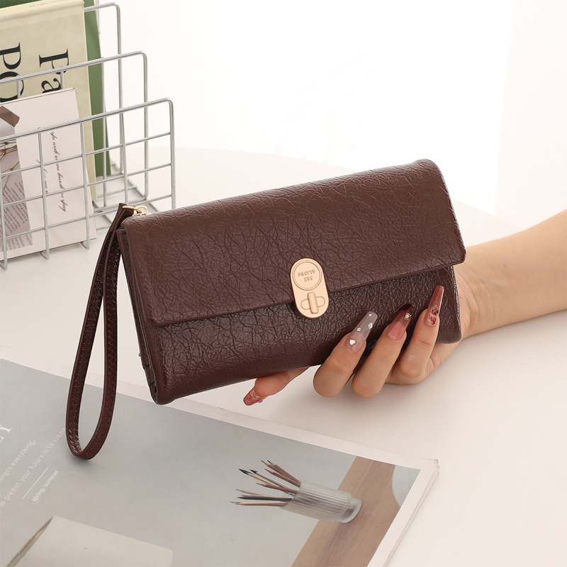 New Cross-Border Women's Long Wallet 70% off Portable Large Capacity Card and Coin Organizer Simple Ultra-Thin Clutch New Cross-Border Women's Long Wallet 70% off Portable Large Capacity Card and Coin Organizer Simple Ultra-Thin Clutch