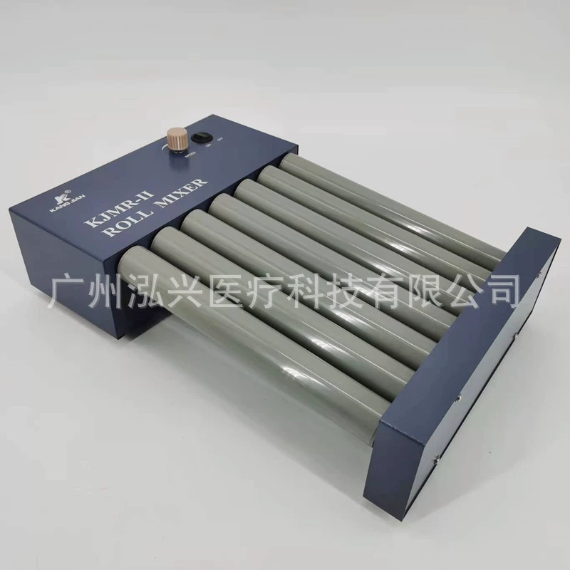 Миксер для крови KJMR-II, роликовый миксер, многотрубный миксер с регулируемой скоростью вращения для образцов