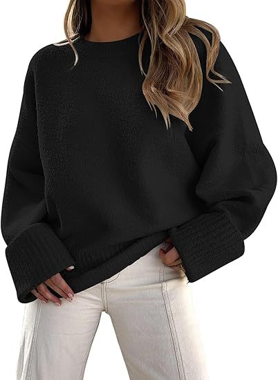 Aria Basics Aria Basics Cross-border Knitwear 2025 Autumn/Winter And American Versatile Street Style Round Neck Pullover Sweater Loose Fit_voghion.com