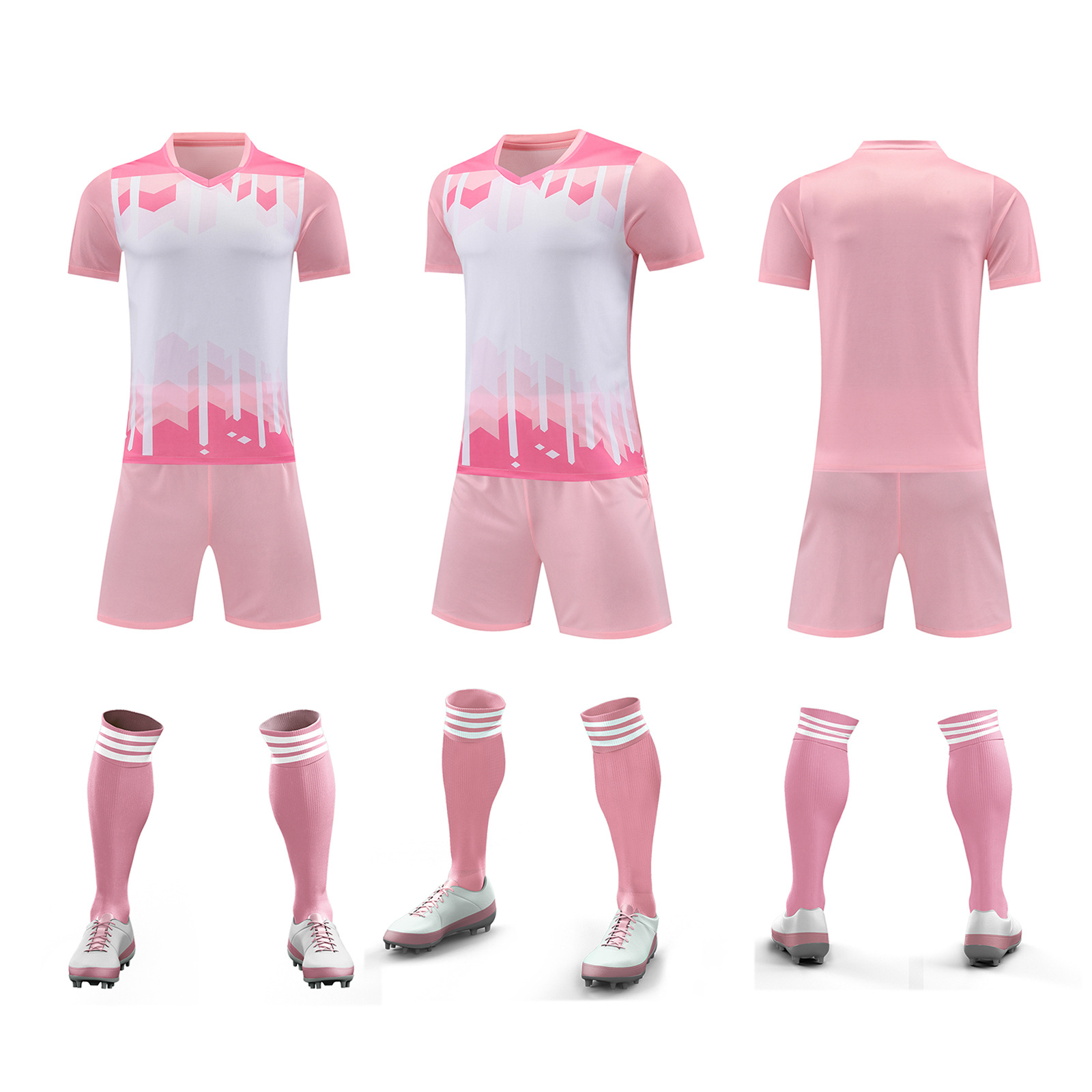 Ropa de entrenamiento de fútbol verano nuevo estudiante adulto ropa de correr al aire libre casual juego de secado rápido ropa de equipo número de impresión ropa de clase