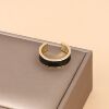 Small design brand advanced ring, one size zirconium from pearl, accessory, jewelry, custom made, light luxury style