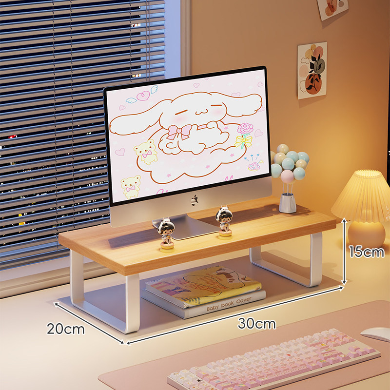 Soporte Elevador de Monitor, Elevador para Escritorio y Oficina