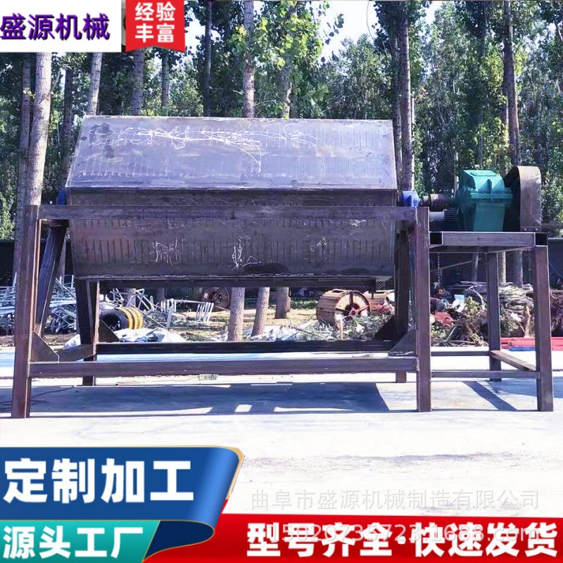 六角滚筒式五金件去毛刺除锈研磨抛光机 火烧铁铸造件去毛刺除锈