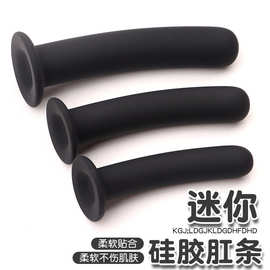 源头工厂后庭硅胶肛塞刺激肛门按摩器穿戴阳具成人外贸假阴茎小号
