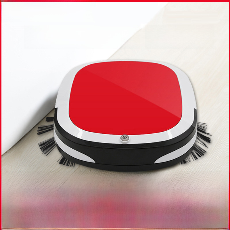 家用扫地机器人简单操作一键开启扫地吸拖三合一实用方便老人使用
