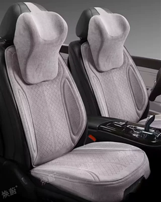 high quality Car Seat Cushion Seat cushion, seat cover - large-headrest-five-seats-gray