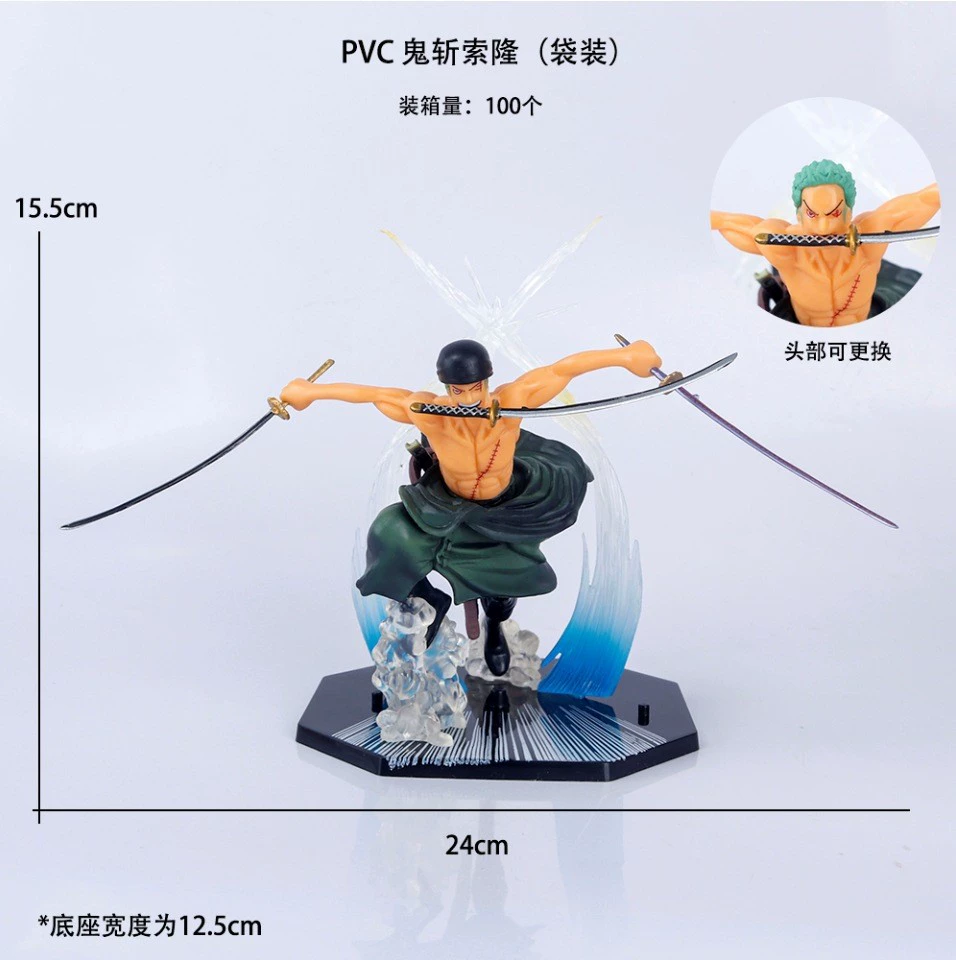Фигурки One Piece, периферия Лукаки и Эсолон 100 сцен модельные фигуры, оптовые украшения персонажей Нами и Робин