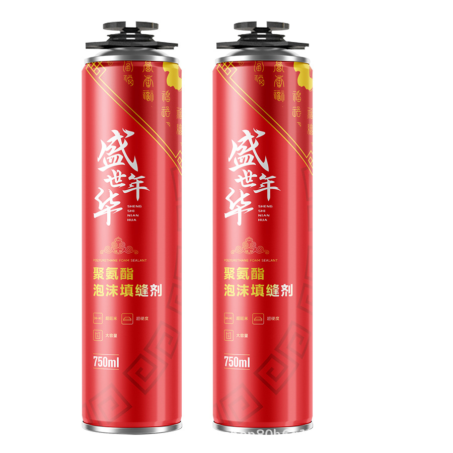青岛工厂批发发泡胶高强度聚氨酯发泡剂门窗填缝剂密封防水填充