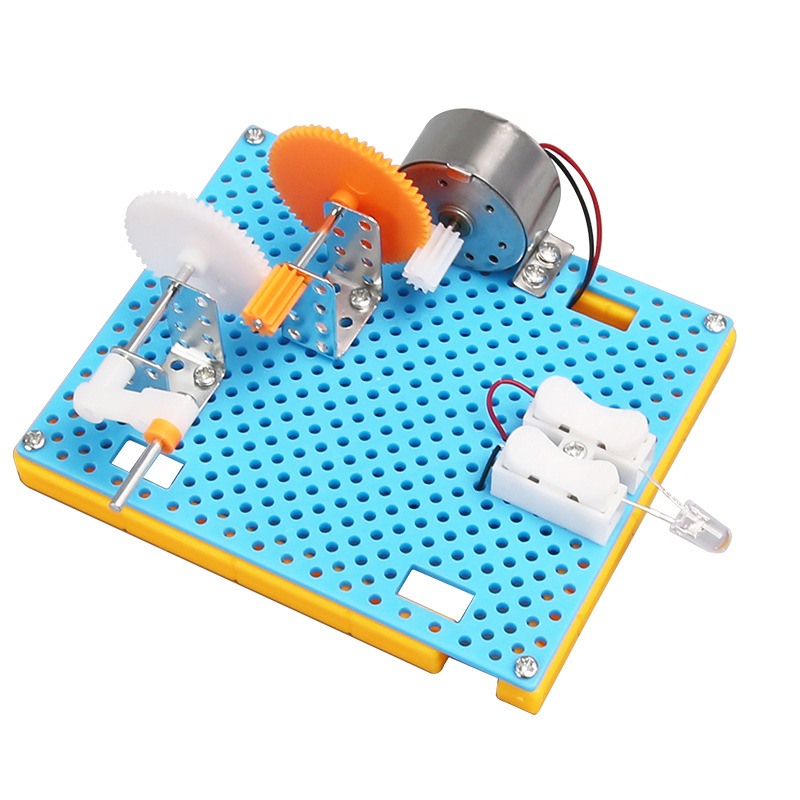 Experimentos científicos juguetes materiales hechos a mano al por mayor tecnología pequeña fabricación bricolaje generador de manivela estudiantes de primaria steam