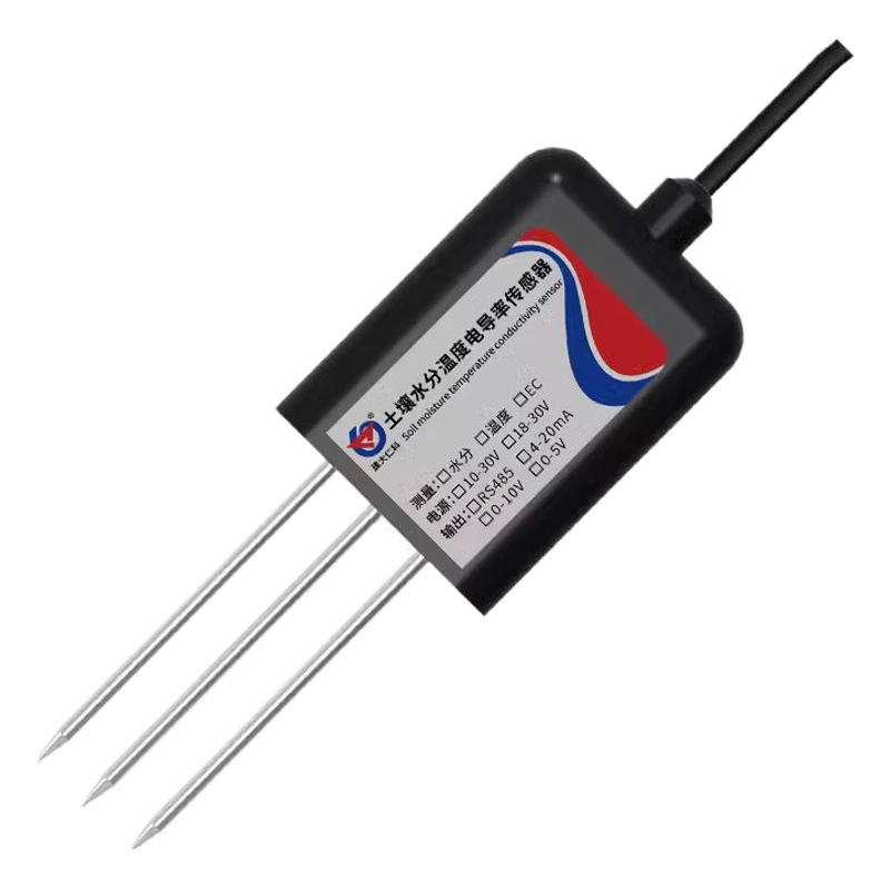 Датчик почвы для сельскохозяйственных теплиц: измеритель температуры, влажности, электропроводности, уровня влажности и pH почвы