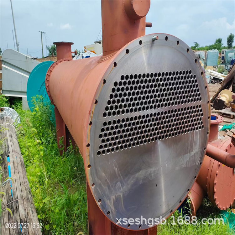 二手冷凝器 不锈钢列管式冷凝器 板式换热器 螺旋版换热器 石墨器