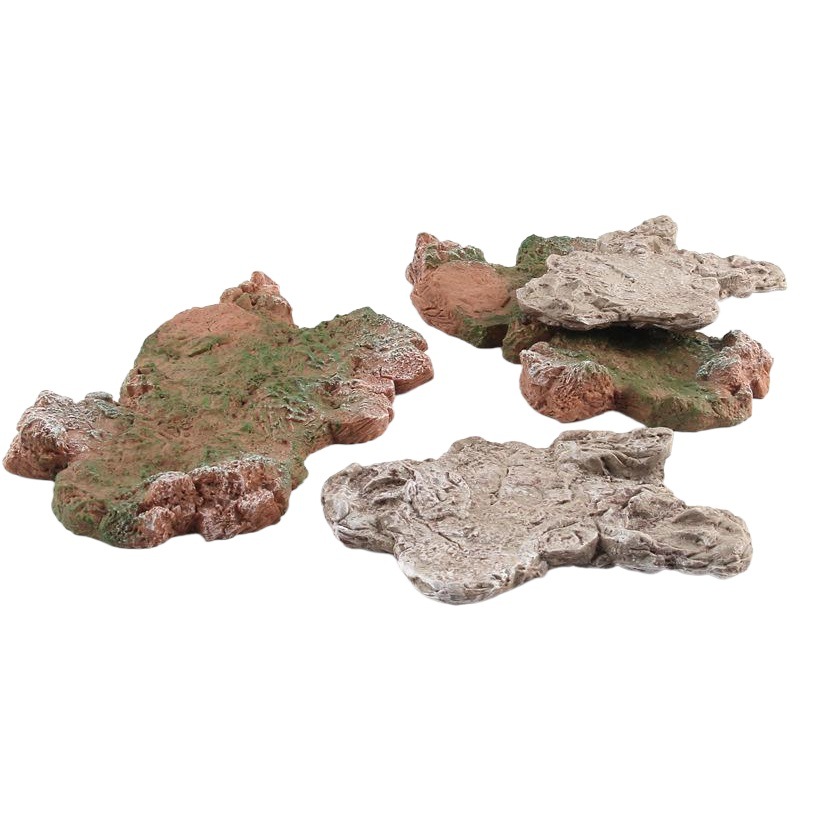Amazon paisaje escena plataforma modelo base simulación animal dinosaurio escena modelo regalo de juguete para niños