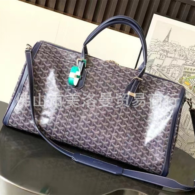 Dogtooth TraveBag travel bag goyard large capacity 50L men's travel backpack vacation bag travel bag Y letter