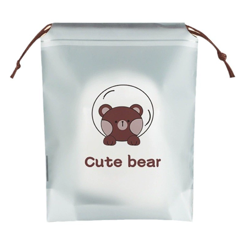 Сумка для хранения обуви с карманами на шнурке, матовая Пыленепроницаемая влагостойкая сумка, дорожная дополнительная сумка, отделка студенческой одежды