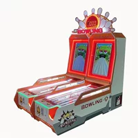 Игровой автомат с монетоприемником, аркадный боулинг, детское оборудование, развлечения, аркада, боулинг для двух игроков, большой.