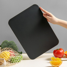 日式食品级硅胶切菜板家用抗菌防霉砧板双面厨房长方形塑料tpu板