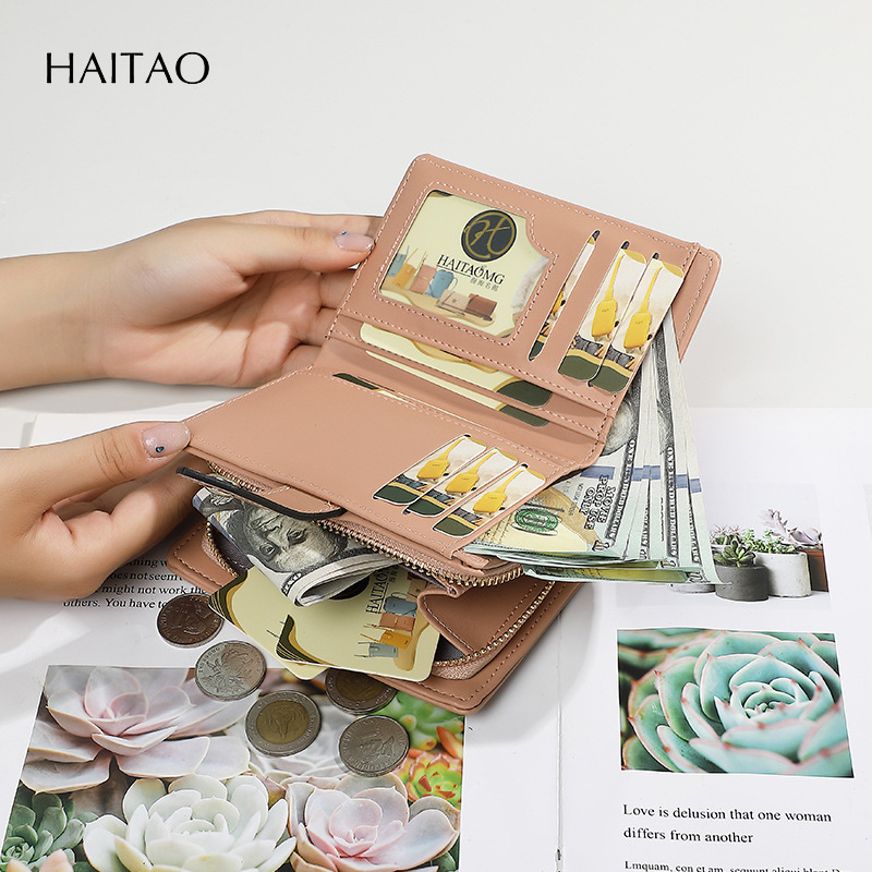 2025 primavera nueva tendencia callejera personalidad doble billetera de mujer popular bolso corto bolso multifuncional