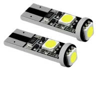 Автомобильная светодиодная лампа T10 5050 3SMD CANBUS Ширина света для чтения Декодирование подсветки номерного знака