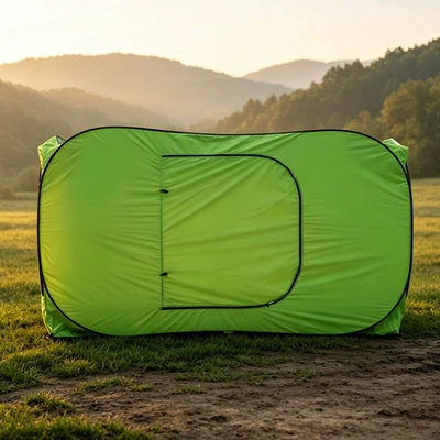 Avtomobil dam çadırları and disaster relief temporary isolation - fruit-green-3-4-people