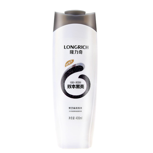 Longrich Black Sesame Shampoo 400ml 1L Snake Liver Double Black Shampoo Wholesale
